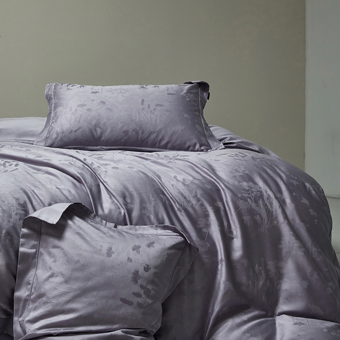 91家纺网 家纺一手货源 找家纺 群鹿蚕丝羽绒馆 2025新款100%全棉高支高密100S花边埋绳四件套-爱丽斯系列 爱丽丝-065洛灵