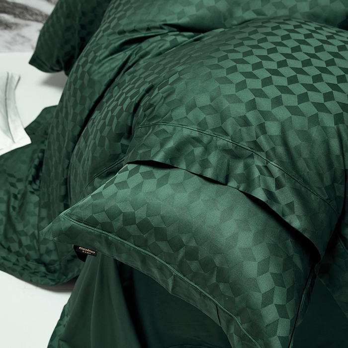 91家纺网 家纺一手货源 找家纺 群鹿蚕丝羽绒馆 2025新款100%全棉高支高密100S花边埋绳四件套-爱丽斯系列 爱丽丝-雾都伦敦012