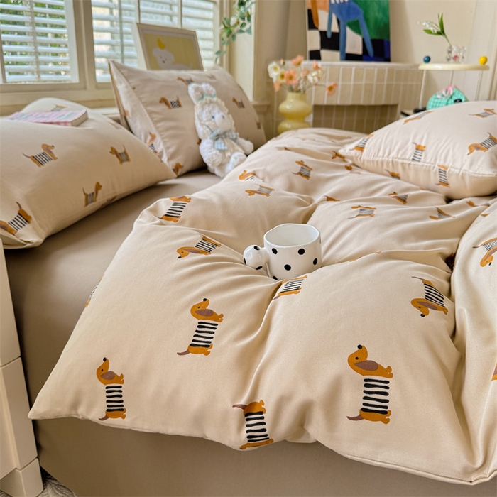 91家纺网 家纺一手货源 找家纺 （总）多品家纺 2025新款超柔云感水洗棉学生单被套款