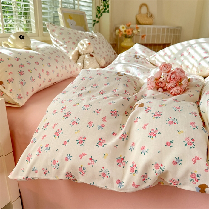 91家纺网 家纺一手货源 找家纺 （总）多品家纺 2025新款超柔云感水洗棉学生单被套款