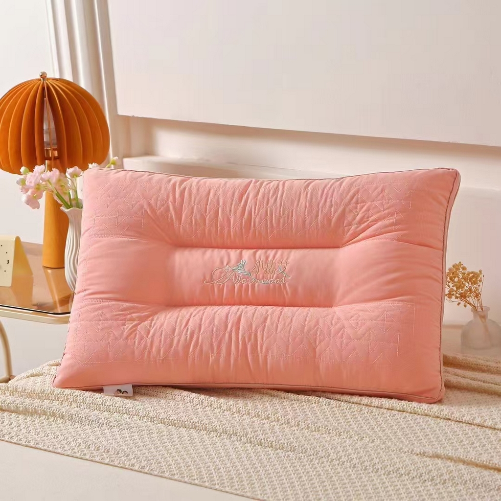 91家纺网 家纺一手货源 找家纺 （总）雅晨枕芯 2025新款秋冬暖绒定型护颈小艾热美 肤助眠舒适柔软枕头枕芯