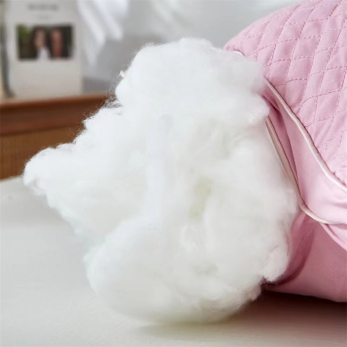 91家纺网 家纺一手货源 找家纺 （总）雅晨枕芯 2025新款艾草美眠单双边枕成人家用羽丝棉枕头枕芯学生宿舍