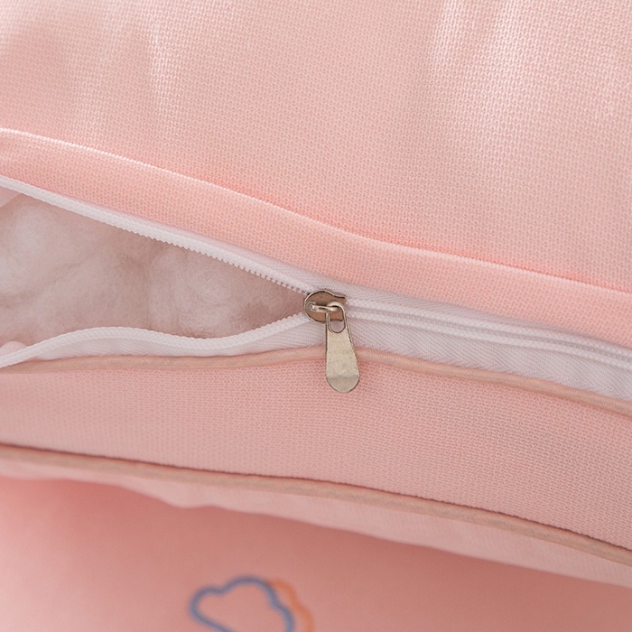 91家纺网 家纺一手货源 找家纺 雅晨枕芯 2025新款A类云感SPA枕芯酒店护颈枕头枕芯 云感SPA护颈枕-粉色 48*74cm/只