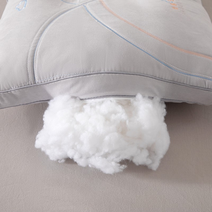 91家纺网 家纺一手货源 找家纺 雅晨枕芯 2025新款A类云感SPA枕芯酒店护颈枕头枕芯 云感SPA护颈枕-灰色 48*74cm/只