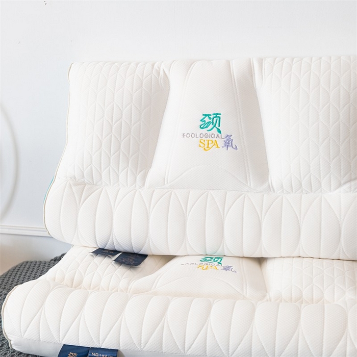 91家纺网 家纺一手货源 找家纺 （总）雅晨枕芯 2025新款反牵引颈氧SPA护颈助眠枕芯乳胶枕头枕芯