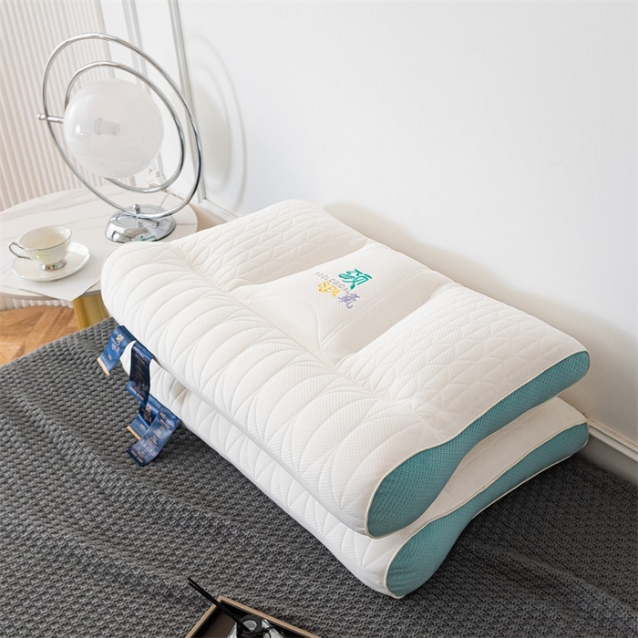 91家纺网 家纺一手货源 找家纺 （总）雅晨枕芯 2025新款反牵引颈氧SPA护颈助眠枕芯乳胶枕头枕芯