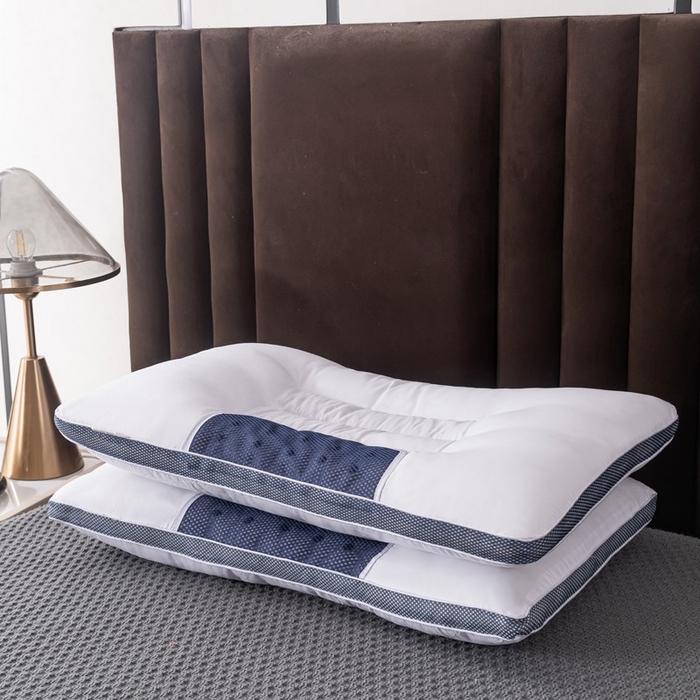 91家纺网 家纺一手货源 找家纺 （总）雅晨枕芯 2025新款立体灰网决明子磁疗枕助睡眠枕头枕芯