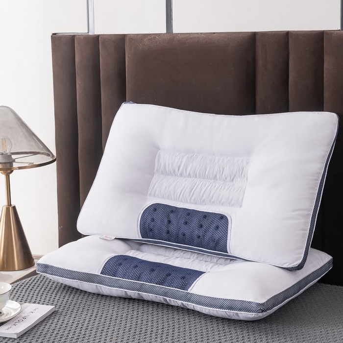 91家纺网 家纺一手货源 找家纺 （总）雅晨枕芯 2025新款立体灰网决明子磁疗枕助睡眠枕头枕芯