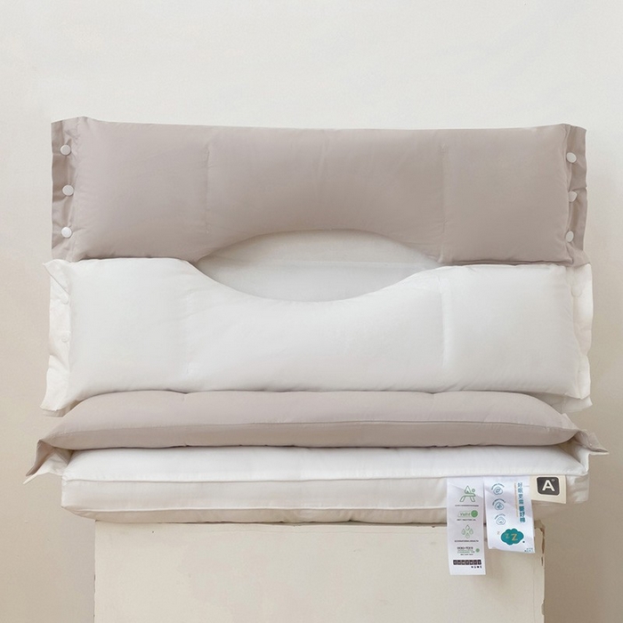 91家纺网 家纺一手货源 找家纺 （总）雅晨枕芯 2025新款多功能可拆卸式护颈美 颜枕枕头枕芯