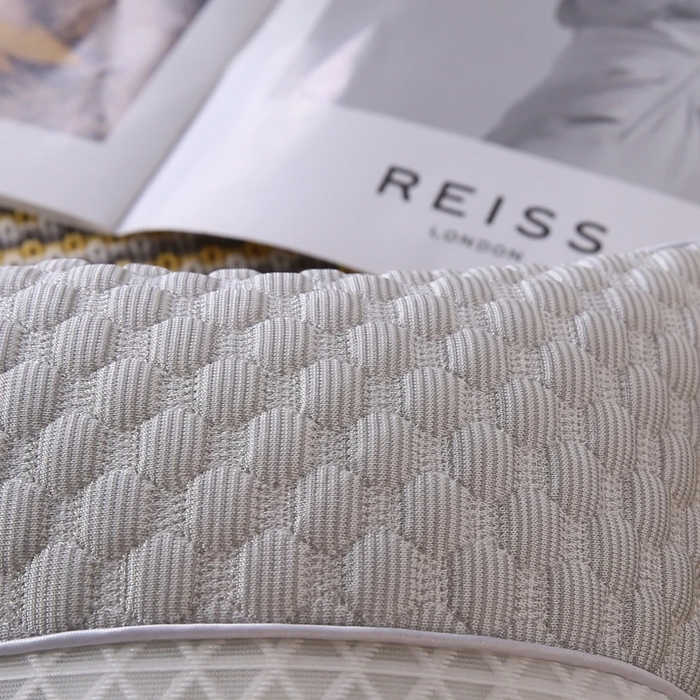 91家纺网 家纺一手货源 找家纺 （总）雅晨枕芯 2025新款3D凉豆豆护颈椎枕头酒店助睡眠决明子枕芯感豆豆低枕枕头枕芯