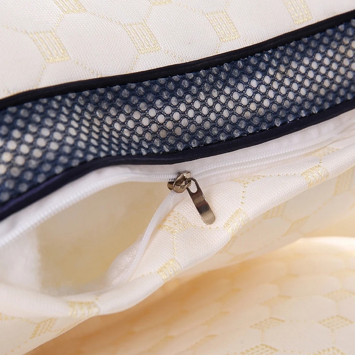 91家纺网 家纺一手货源 找家纺 （总）雅晨枕芯 2025新款立体水立方笑脸护颈枕定型枕枕头枕芯