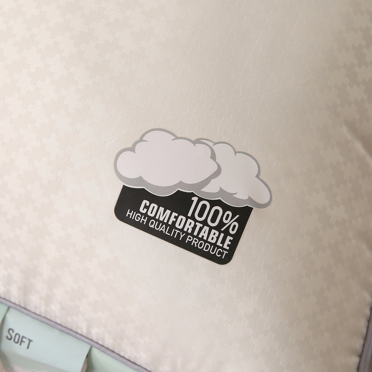 91家纺网 家纺一手货源 找家纺 雅晨枕芯 2025新款亲肤云柔枕云朵羽丝绒枕云感立体舒适枕芯枕头 立体云感舒适灰-高枕 48*74cm/只