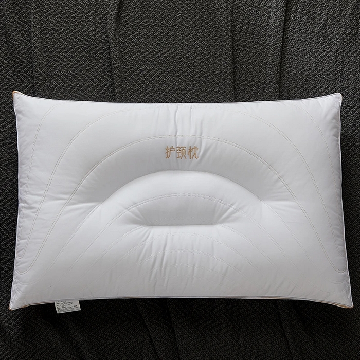 91家纺网 家纺一手货源 找家纺 （总）雅晨枕芯 2025新款全棉纯棉保健护颈枕枕头枕芯