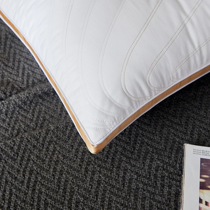 91家纺网 家纺一手货源 找家纺 （总）雅晨枕芯 2025新款全棉纯棉保健护颈枕枕头枕芯