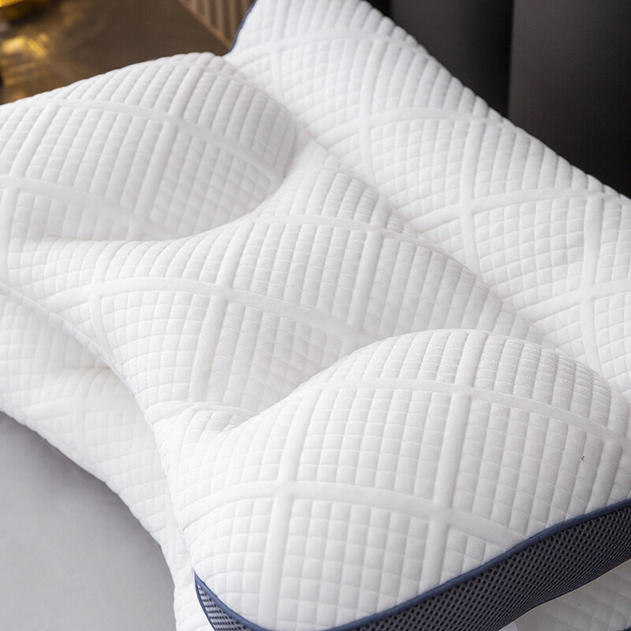 91家纺网 家纺一手货源 找家纺 （总）雅晨枕芯 2025新款柔软枕芯二代反牵引护颈枕针织护颈羽丝绒枕头枕芯