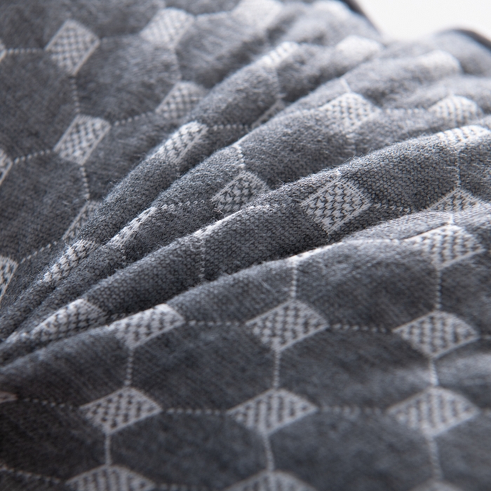 91家纺网 家纺一手货源 找家纺 （总）雅晨枕芯 2025新款水立方针织黑豆豆色分区spa枕枕头枕芯