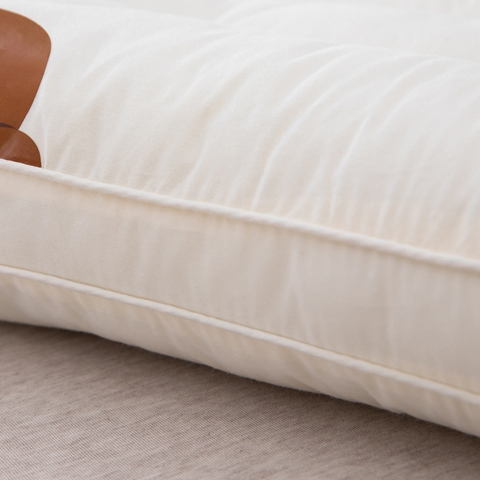 91家纺网 家纺一手货源 找家纺 （总）雅晨枕芯 2025新款枕芯A类无荧光全棉A+熊儿童酒店低枕头枕芯