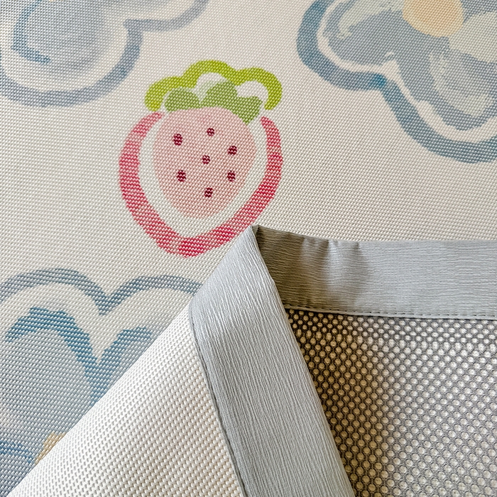 91家纺网 家纺一手货源 找家纺 （总）安哆啦家纺 2025新款A类小清新卡通学生季宿舍床儿童用冰藤凉席席子两件套