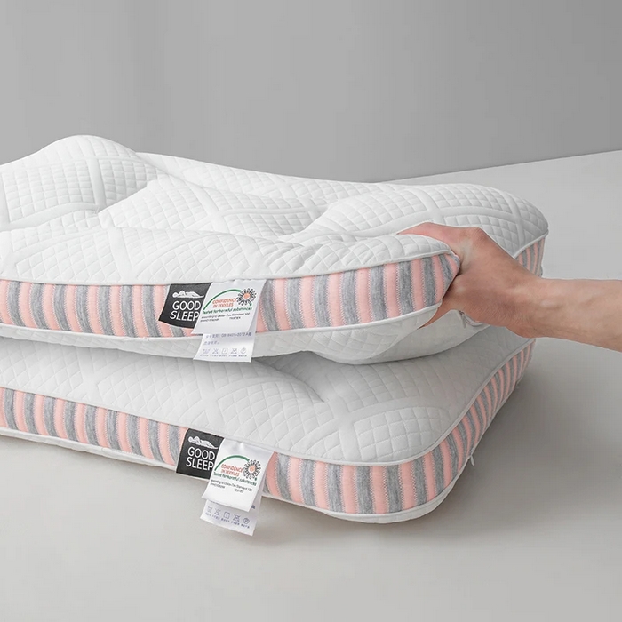 91家纺网 家纺一手货源 找家纺 （总）雅晨枕芯 2025新款spa深睡记忆枕 枕头枕芯 分区护颈枕