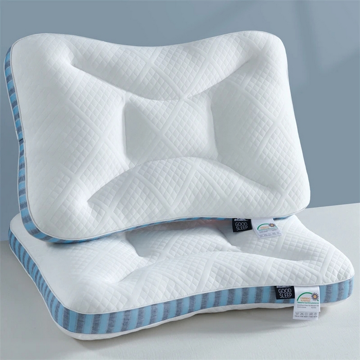 91家纺网 家纺一手货源 找家纺 （总）雅晨枕芯 2025新款spa深睡记忆枕 枕头枕芯 分区护颈枕