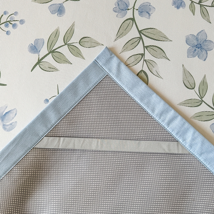 91家纺网 家纺一手货源 找家纺 安哆啦家纺 2025新款A类小清新卡通学生季宿舍床儿童用冰藤凉席席子两件套 冰藤席-森林来信