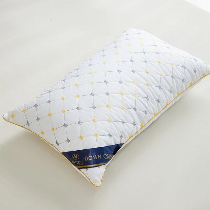 91家纺网 家纺一手货源 找家纺 雅晨枕芯 2025新款满天星双边立体枕头枕芯 双边立体-白色-低枕（700g） 48x74cm/只