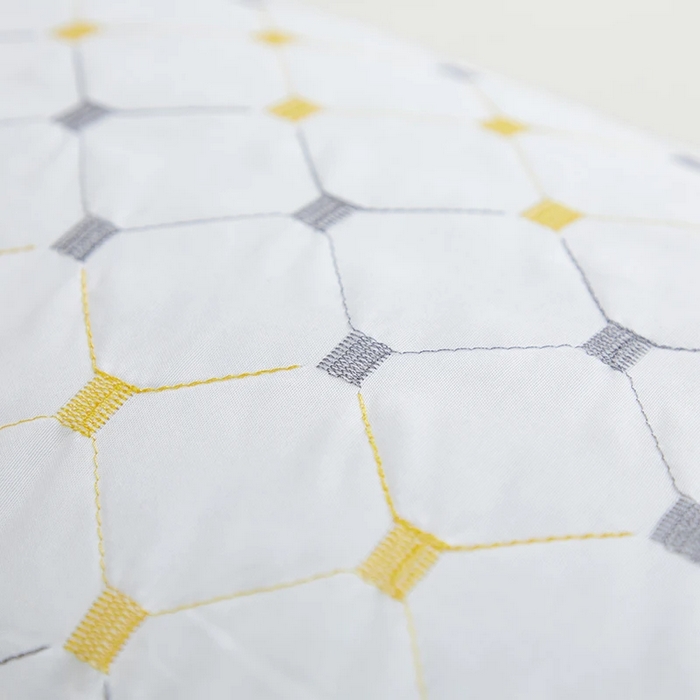 91家纺网 家纺一手货源 找家纺 雅晨枕芯 2025新款满天星双边立体枕头枕芯 双边立体-白色-低枕（700g） 48x74cm/只