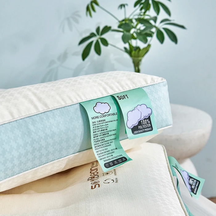 91家纺网 家纺一手货源 找家纺 （总）雅晨枕芯 2025新款A类母婴级立体云朵舒适按摩枕头枕芯