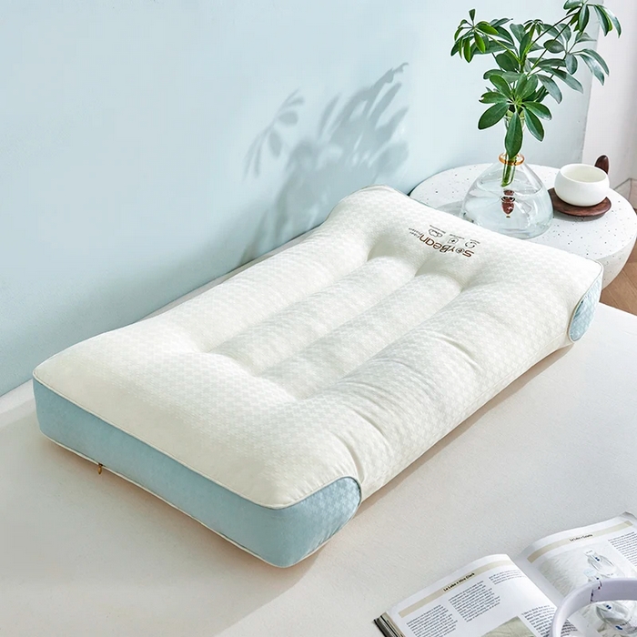 91家纺网 家纺一手货源 找家纺 （总）雅晨枕芯 2025新款A类母婴级立体云朵舒适按摩枕头枕芯