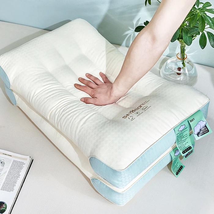 91家纺网 家纺一手货源 找家纺 （总）雅晨枕芯 2025新款A类母婴级立体云朵舒适按摩枕头枕芯