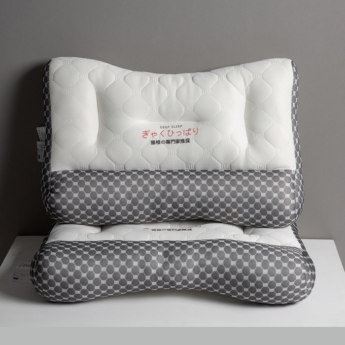 91家纺网 家纺一手货源 找家纺 （总）雅晨枕芯 2025新款A类日式反牵引乳胶护颈枕枕头枕芯