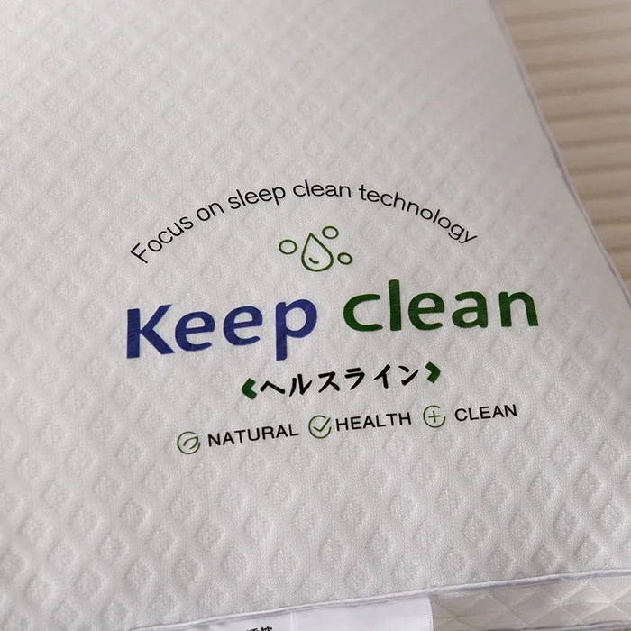 91家纺网 家纺一手货源 找家纺 （总）雅晨枕芯 2025新款Keep针织水立方羽丝枕家用睡眠酒店成人学生宿舍单人枕芯