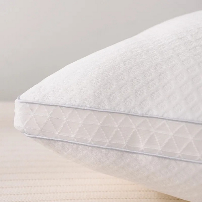 91家纺网 家纺一手货源 找家纺 （总）雅晨枕芯 2025新款Keep针织水立方羽丝枕家用睡眠酒店成人学生宿舍单人枕芯