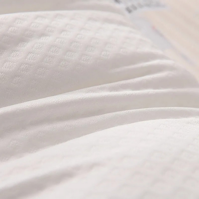 91家纺网 家纺一手货源 找家纺 （总）雅晨枕芯 2025新款Keep针织水立方羽丝枕家用睡眠酒店成人学生宿舍单人枕芯