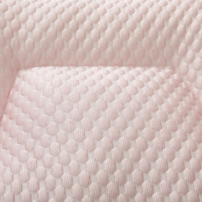 91家纺网 家纺一手货源 找家纺 雅晨枕芯 2025新款夏季天冰丝凉感冰豆豆护颈按摩枕头枕芯 凉感护颈枕 粉色 48x74cm/只