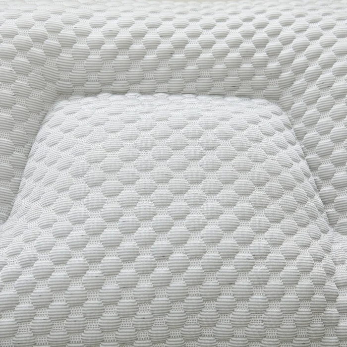 91家纺网 家纺一手货源 找家纺 雅晨枕芯 2025新款夏季天冰丝凉感冰豆豆护颈按摩枕头枕芯 凉感护颈枕 灰色 48x74cm/只