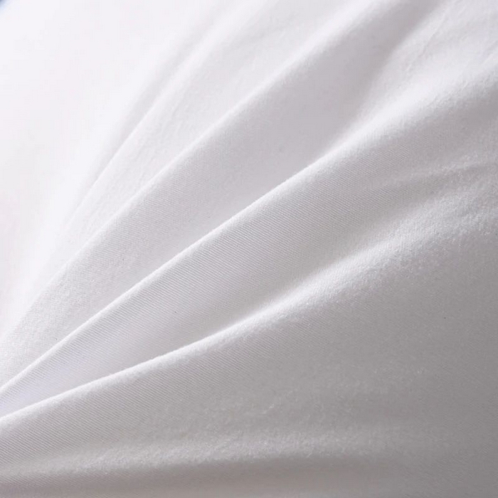 91家纺网 家纺一手货源 找家纺 雅晨枕芯 2025新款热款立体枕头枕芯金边蓝边羽丝绒枕 立体蓝边枕-中枕 48*74cm/只