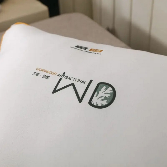 91家纺网 家纺一手货源 找家纺 雅晨枕芯 2025新款直播热品艾草枕头艾草驱蚊枕芯立体艾草抗菌枕头枕芯 双边立体艾草黄 48x74cm/只中枕700g