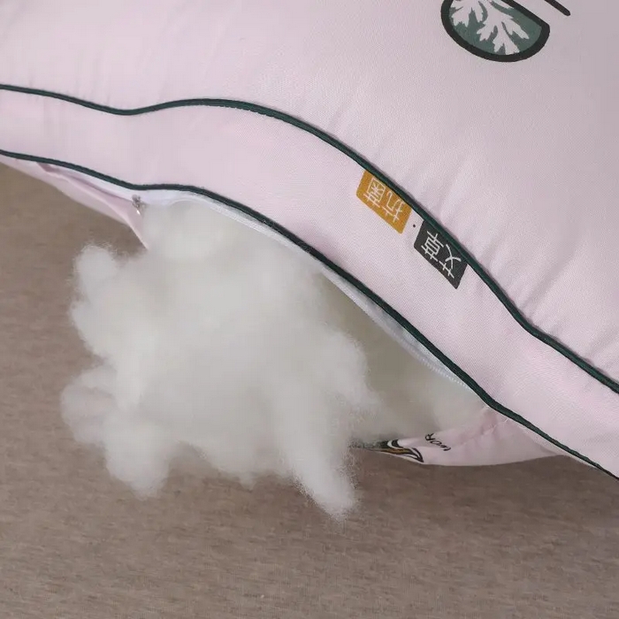 91家纺网 家纺一手货源 找家纺 雅晨枕芯 2025新款直播热品艾草枕头艾草驱蚊枕芯立体艾草抗菌枕头枕芯 双边立体艾草粉 48x74cm/只低枕600g