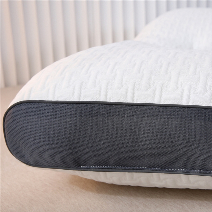 91家纺网 家纺一手货源 找家纺 （总）雅晨枕芯 2025新款针织棉枕头枕芯SPA护颈枕3D双拼针织棉护颈枕