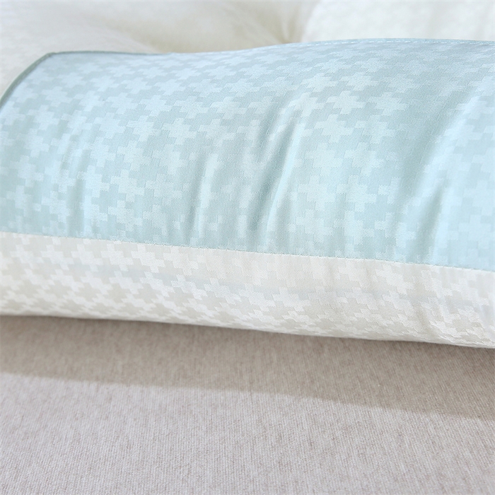 91家纺网 家纺一手货源 找家纺 雅晨枕芯 2025新款云柔定型护颈枕 云柔定型护颈枕蓝色 48x74cm/只低枕