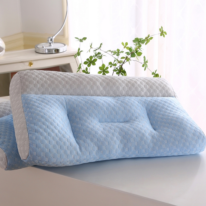 91家纺网 家纺一手货源 找家纺 （总）雅晨枕芯 2025新款夏季凉感冰豆豆牵引枕头枕芯单人护颈椎助睡眠枕头枕芯