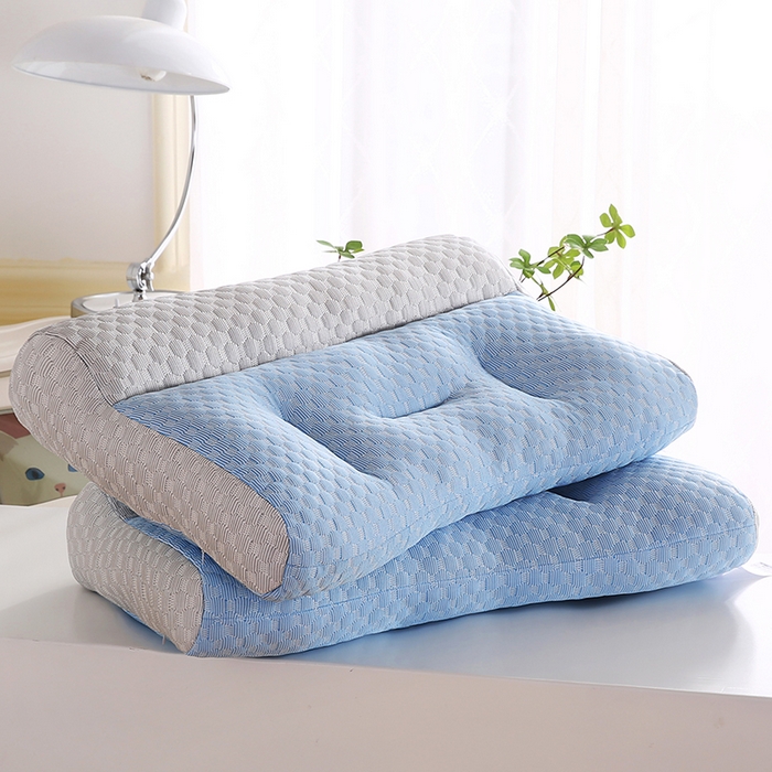 91家纺网 家纺一手货源 找家纺 （总）雅晨枕芯 2025新款夏季凉感冰豆豆牵引枕头枕芯单人护颈椎助睡眠枕头枕芯