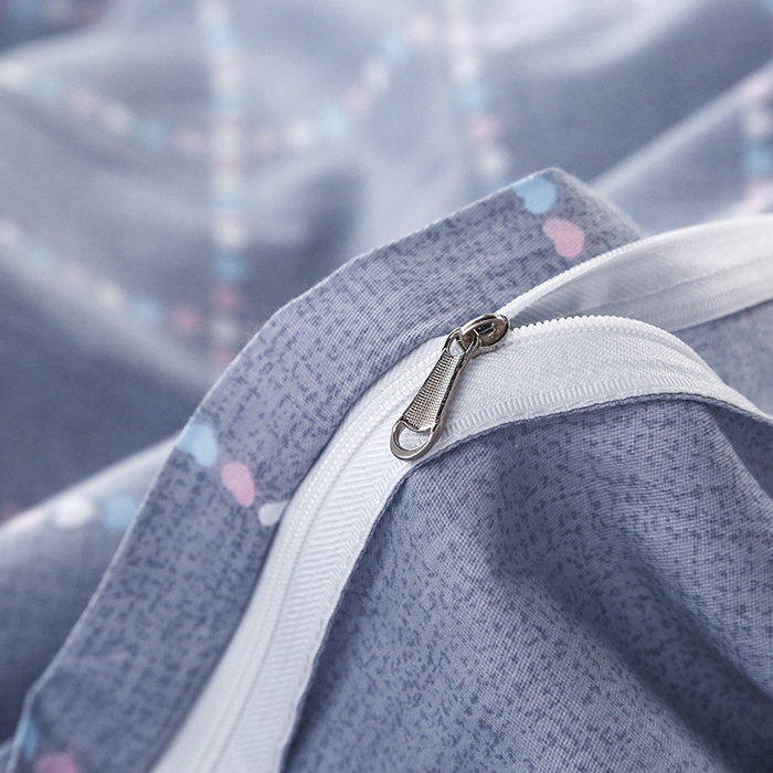 91家纺网 家纺一手货源 找家纺 乐旗 2025新款全棉12868学生宿舍三件套纯棉六件套装 梦幻星空