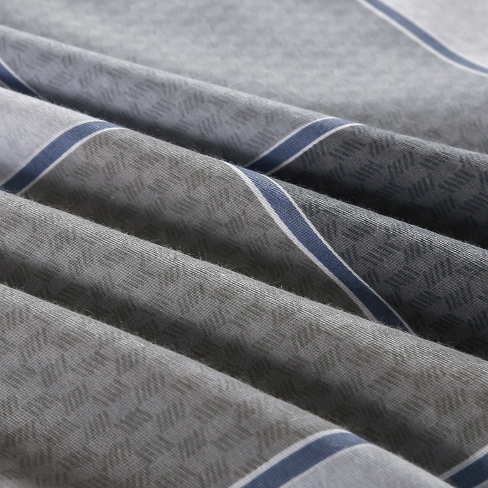 91家纺网 家纺一手货源 找家纺 乐旗 2025新款全棉12868学生宿舍三件套纯棉六件套装 思维空间