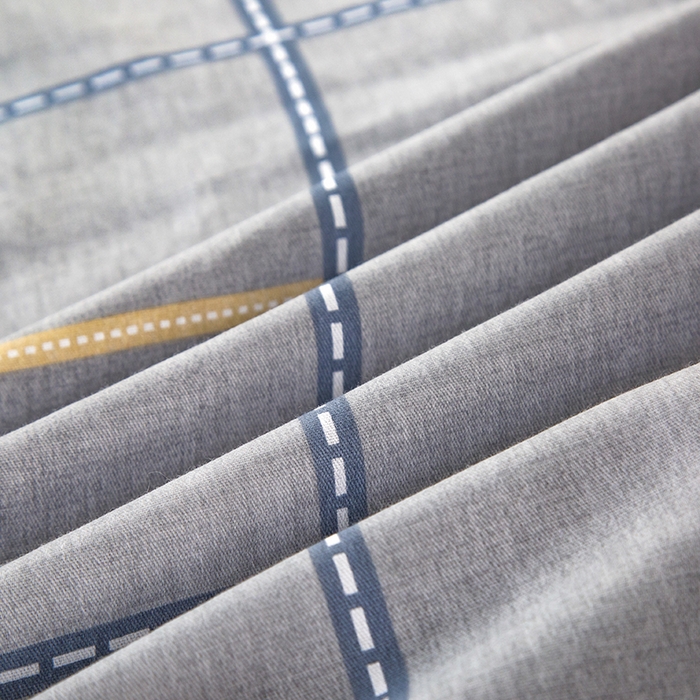 91家纺网 家纺一手货源 找家纺 乐旗 2025新款全棉12868学生宿舍三件套纯棉六件套装 非凡之旅