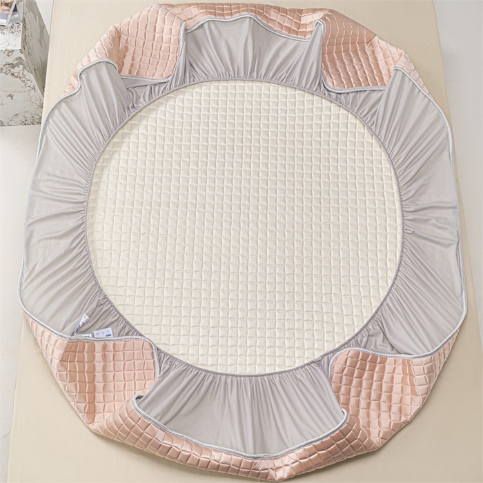 91家纺网 家纺一手货源 找家纺 （总）罗优家纺 2025新款水光美 肤冰块凉席