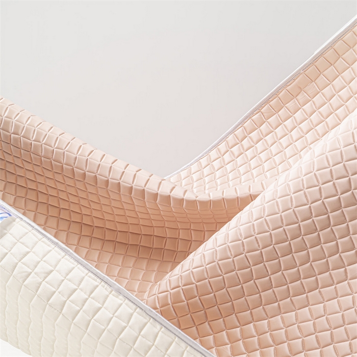 91家纺网 家纺一手货源 找家纺 罗优家纺 2025新款水光美 肤冰块凉席 蜜豆粉