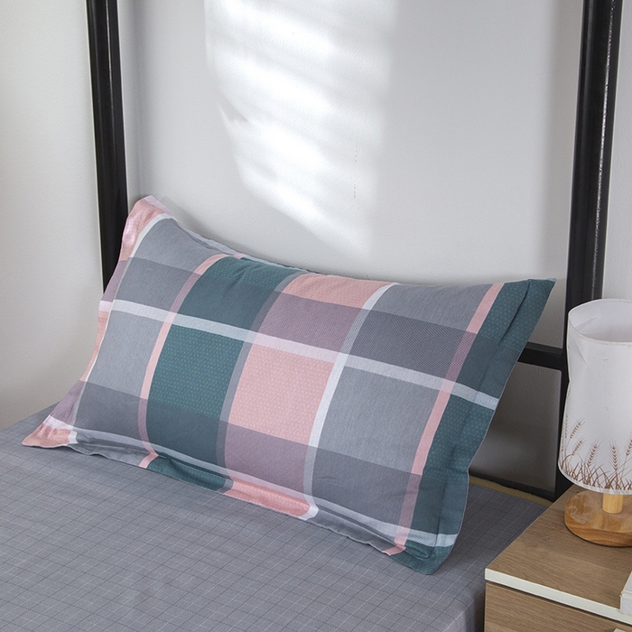 91家纺网 家纺一手货源 找家纺 乐旗 2025新款全棉12868学生宿舍三件套纯棉六件套装 格兰特