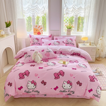 （总）爱丽丝 2025新款正版授权三丽鸥全棉40支13372单被套